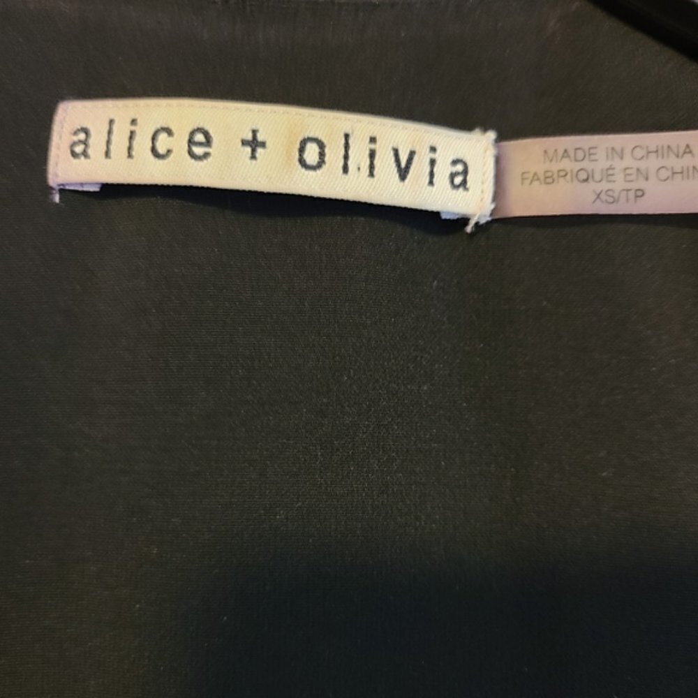Alice + Oliva Embellished Rhinestone Sleeveless Blouse - Picture 6 of 6
